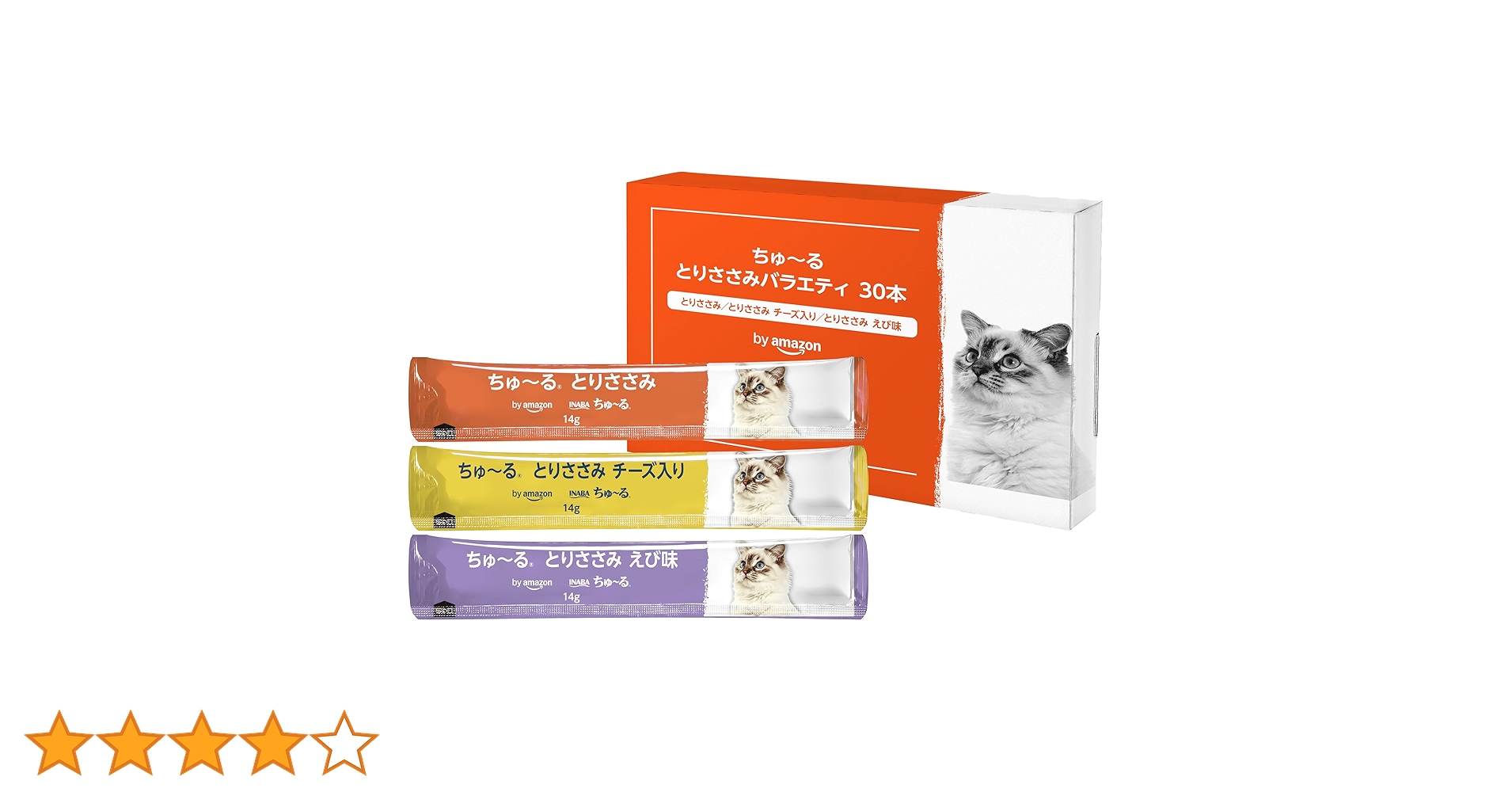 Amazon.co.jp: by Amazon ちゅ~る 猫用おやつ とりささみ